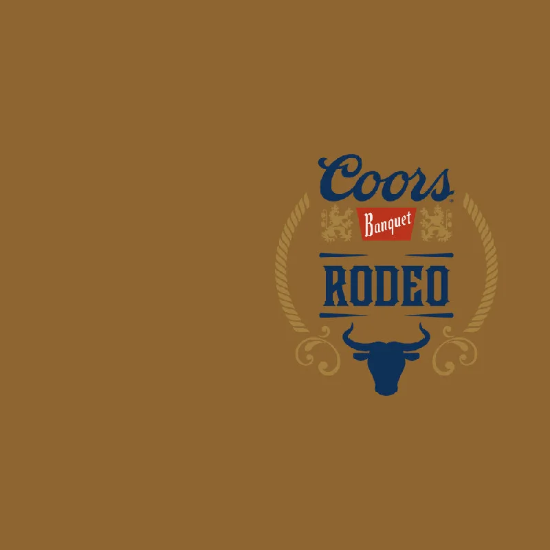 Coors Rodeo Hooded Sweatshirt - Brown