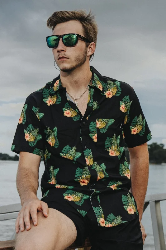 Casual Button Down Shirt - Pineapple Grenade Collection