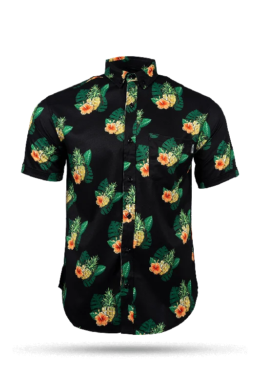 Casual Button Down Shirt - Pineapple Grenade Collection