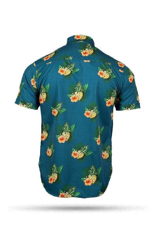 Casual Button Down Shirt - Pineapple Grenade Collection