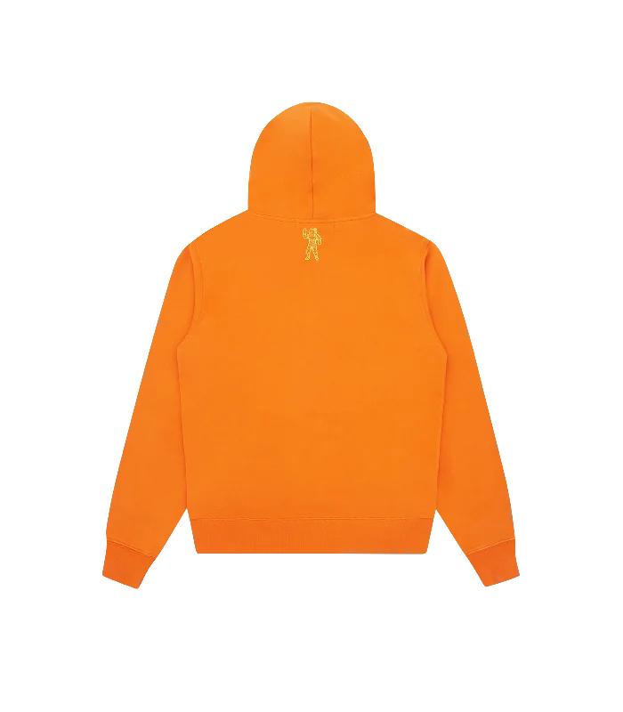 CURSIVE LOGO POPOVER HOOD - ORANGE