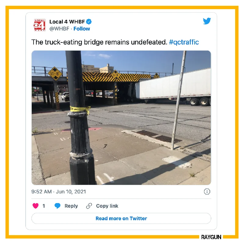 Truck Eating Bridge