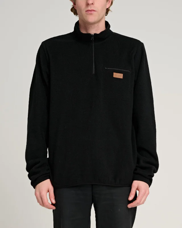 Daybreak Polar 1/4 Zip - Black