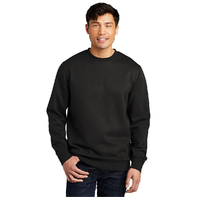 District DT6104 V.I.T. Fleece Crew - Black