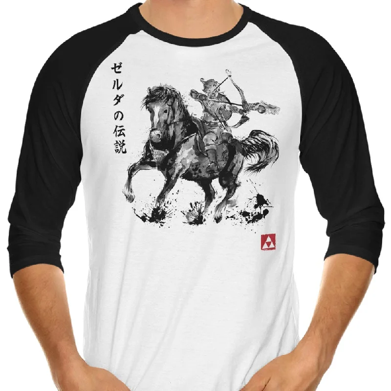 Wild Hunter - 3/4 Sleeve Raglan T-Shirt