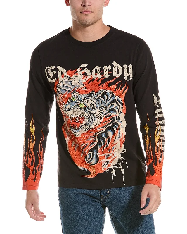 Ed Hardy Limited Edition Fire Tiger T-Shirt