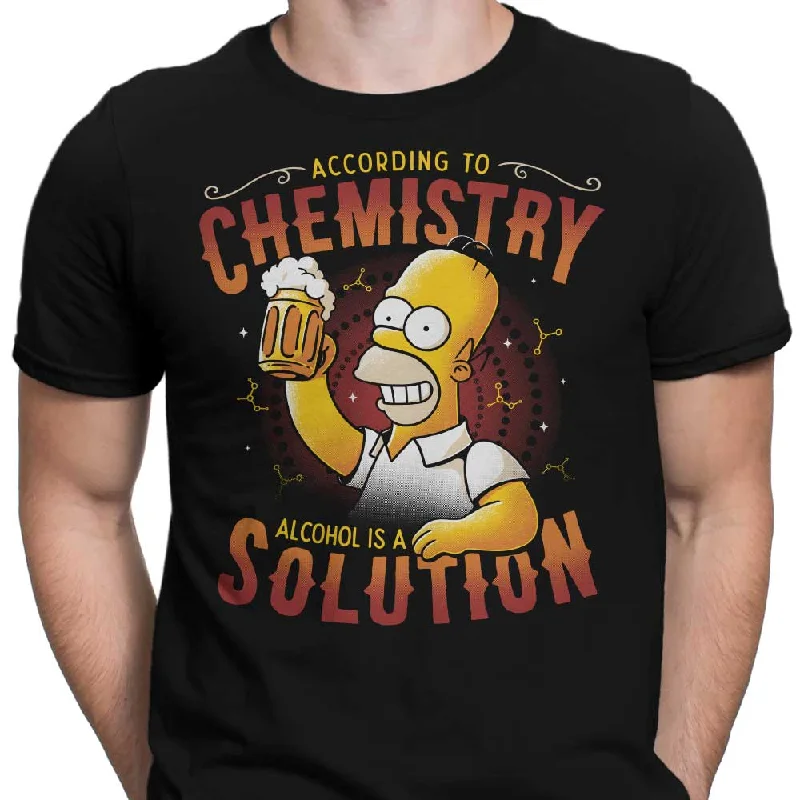 Alcohol is a Solution - Men's Apparel