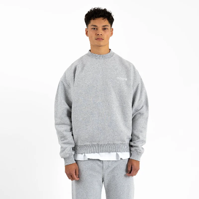 Essential Aesthetics Sweatshirt - Light Marl Grey