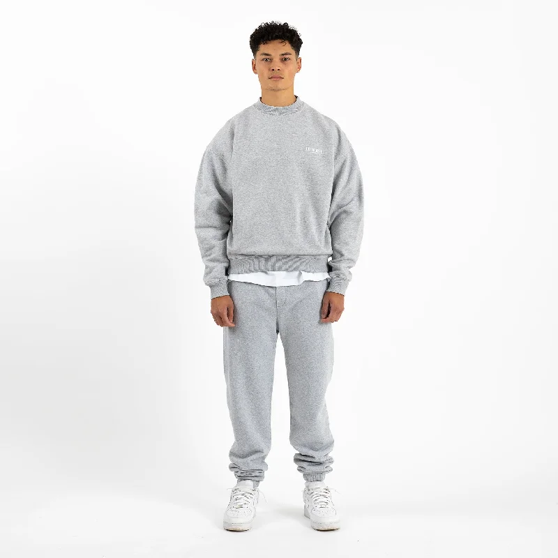 Essential Aesthetics Sweatshirt - Light Marl Grey