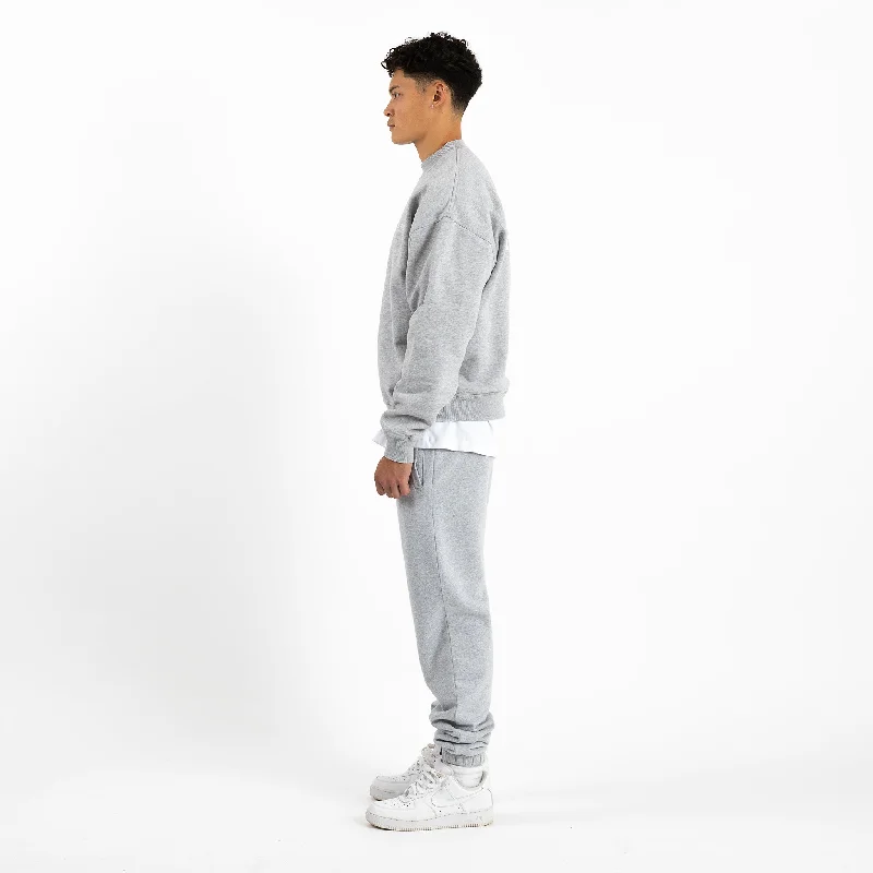 Essential Aesthetics Sweatshirt - Light Marl Grey