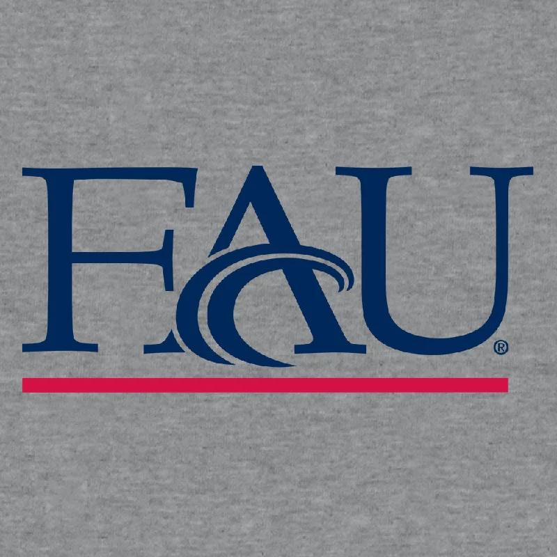 Florida Atlantic University Hooded Sweatshirt - Gray