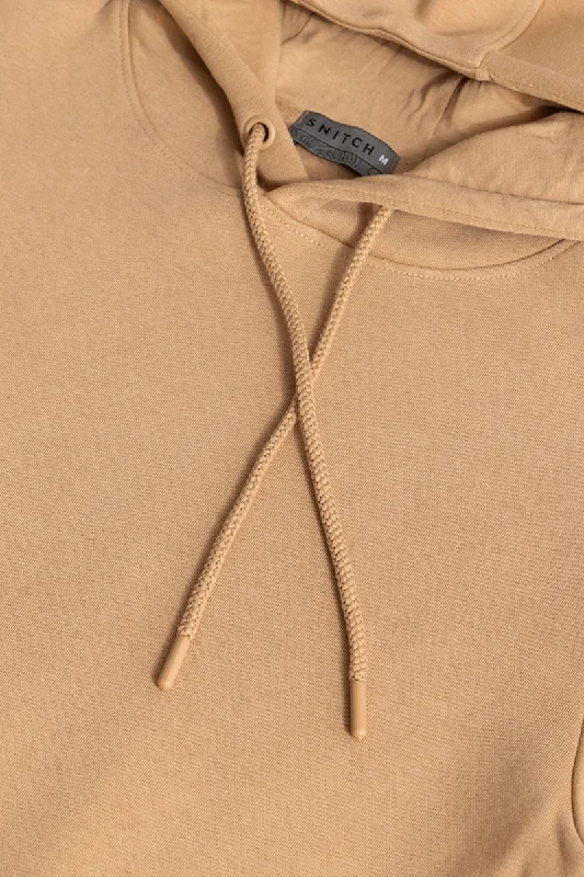 Glinter Beige Hoodie