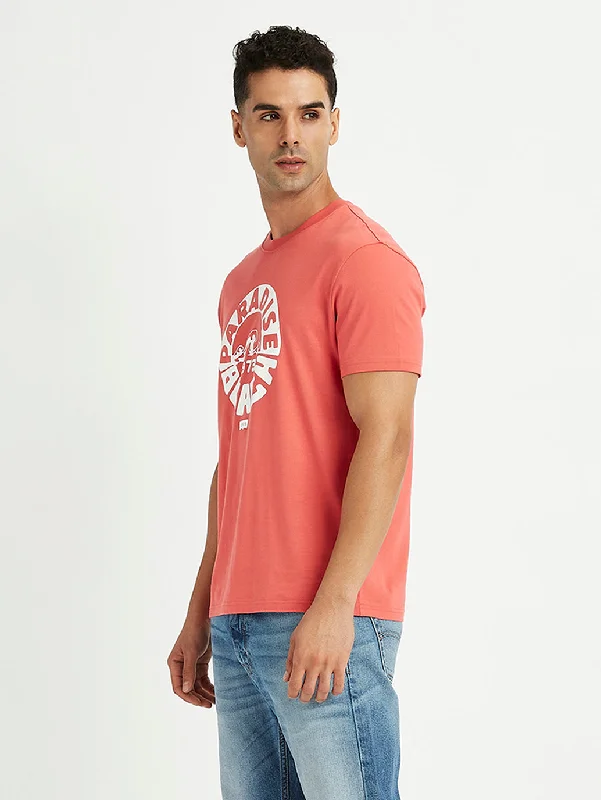 Men's Graphic Print Slim Fit T-Shirt