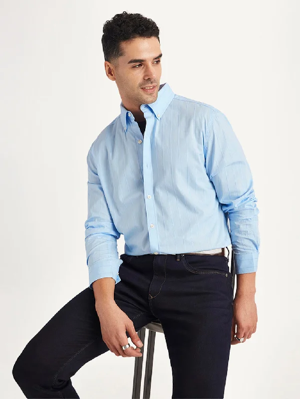 Men's Striped Slim Fit Shirt