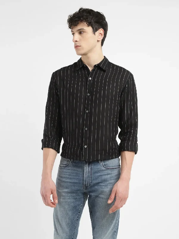 Men's Striped Slim Fit Shirt