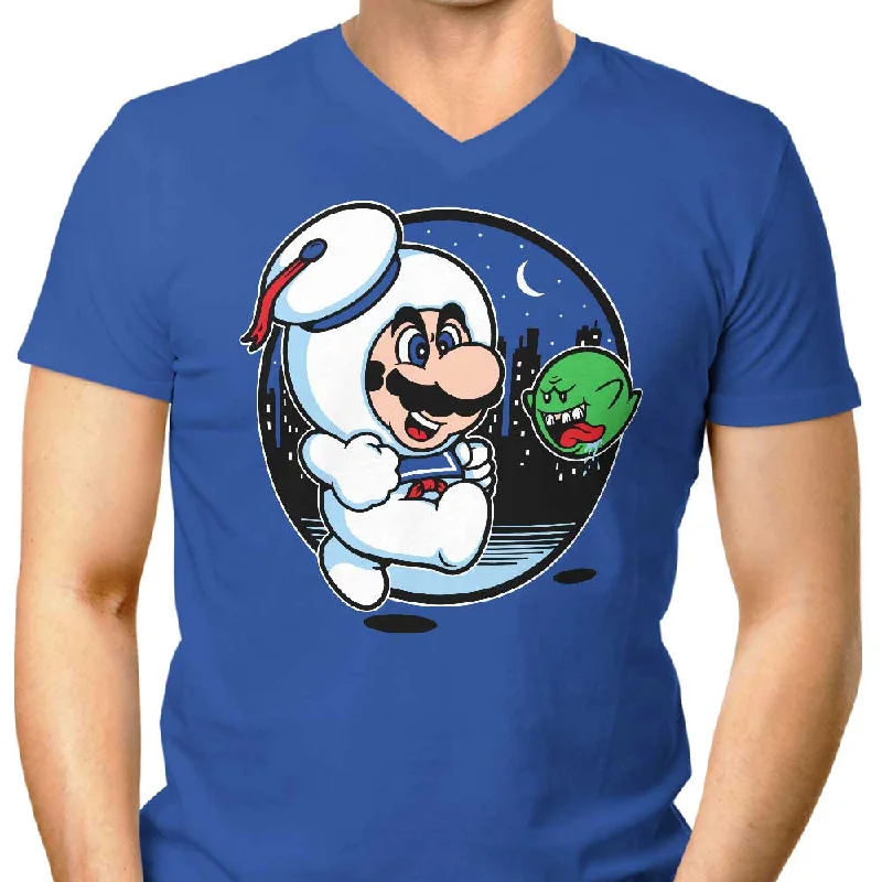 Super Marshmallow Bros. - Men's V-Neck