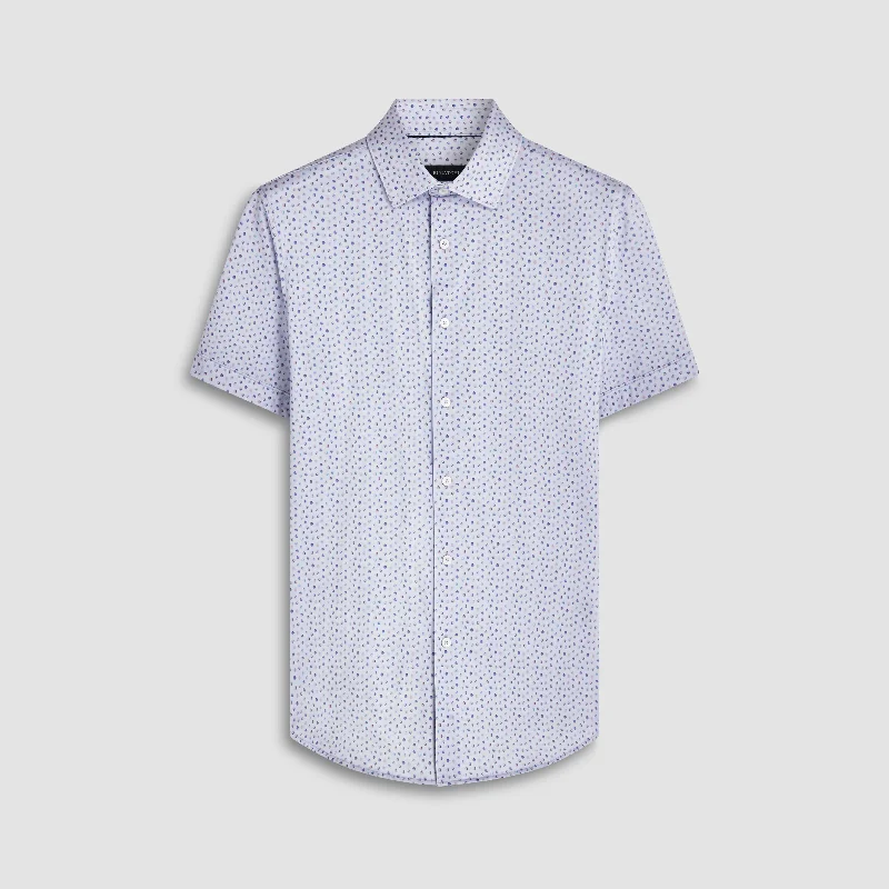 Miles Geometric OoohCotton Short Sleeve Shirt