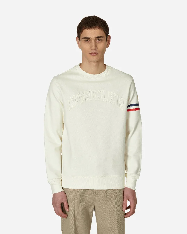 Logo Crewneck Sweatshirt White