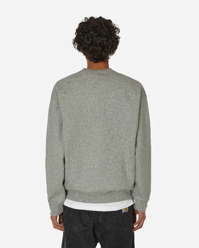 Solo Swoosh Crewneck Sweatshirt Dark Grey Heather