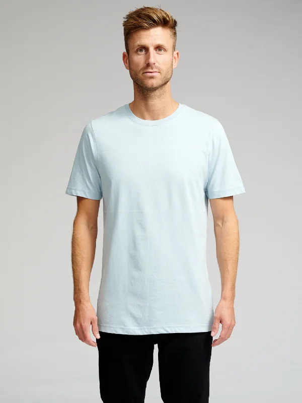 Basic T-shirt - Lyseblå