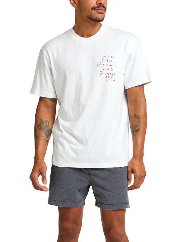 OLD HOUSE TEE - VINTAGE WHITE