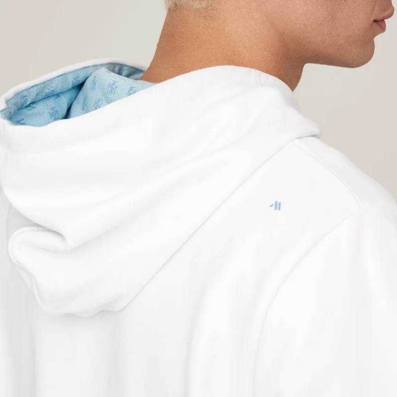 ONQUESTO WHITE HOODIE