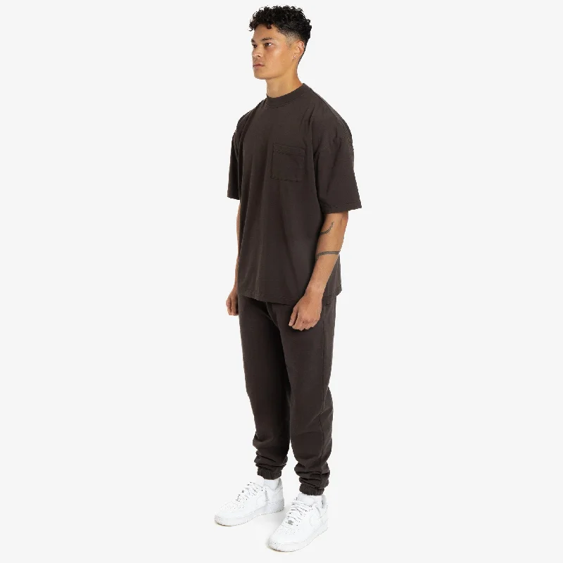 Pocket T-Shirt - Dark Mocha