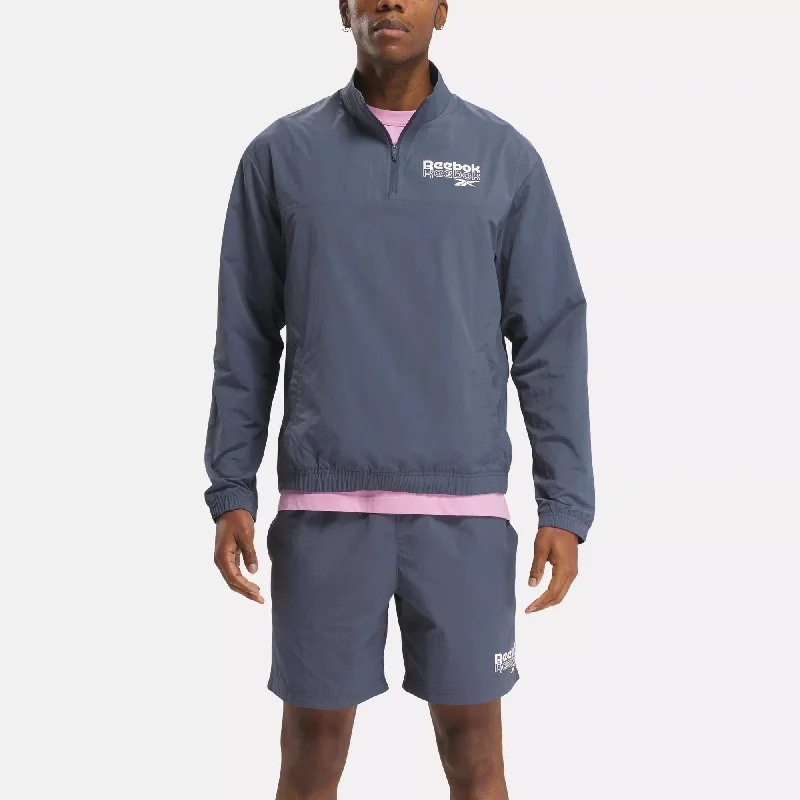 Reebok Identity Brand Proud Quarter-Zip Top