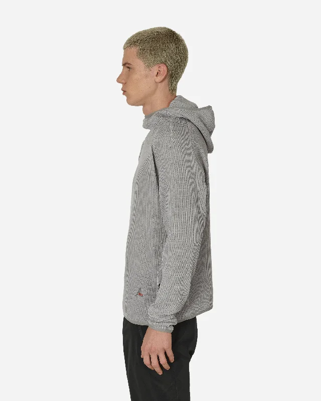 Mesh Hoodie Dark Grey