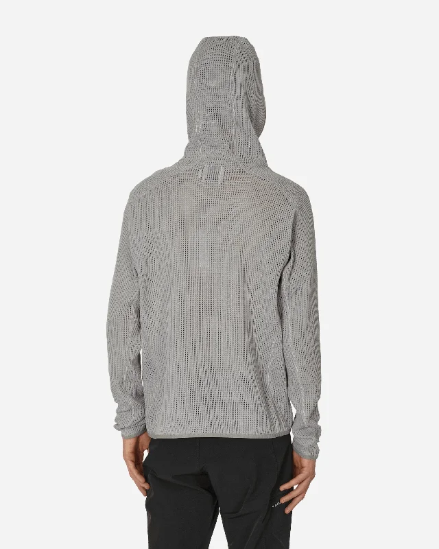 Mesh Hoodie Dark Grey