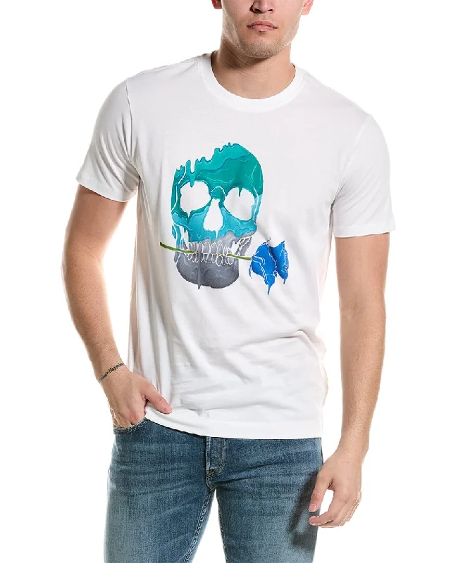 Robert Graham Melting Skull T-Shirt