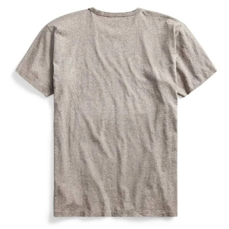 RRL by Ralph Lauren S/S Logo T-Shirt Heather Grey