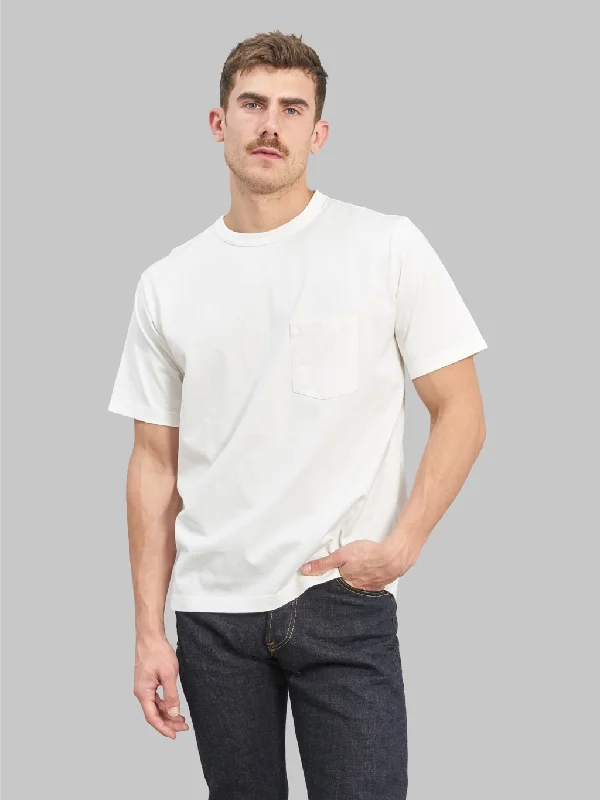 Seuvas Cotton Crew Neck T-Shirt Natural