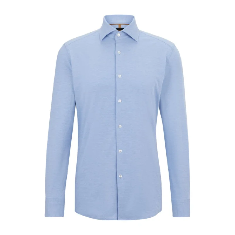 Slim-fit shirt in a cotton blend