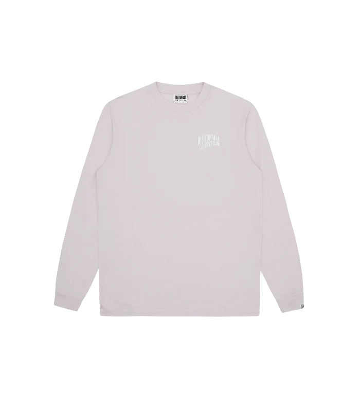 SMALL ARCH LOGO L/S T-SHIRT - LILAC