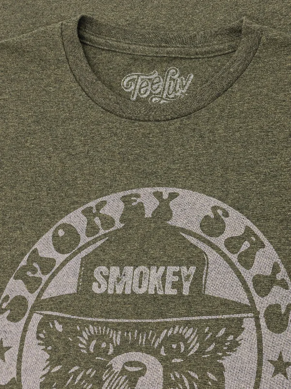 Smokey Bear Keep it Green Logo T-Shirt - Green