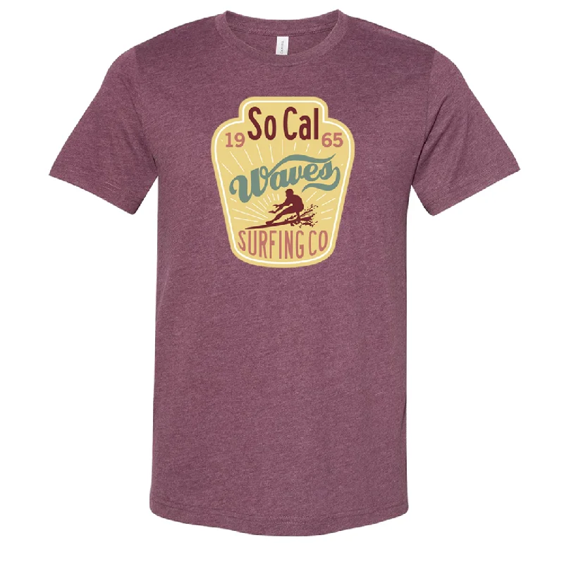 Large / Heather Maroon