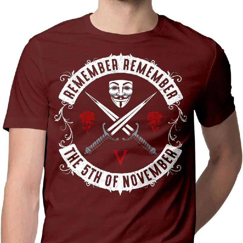 Men's T-Shirt / Maroon / S