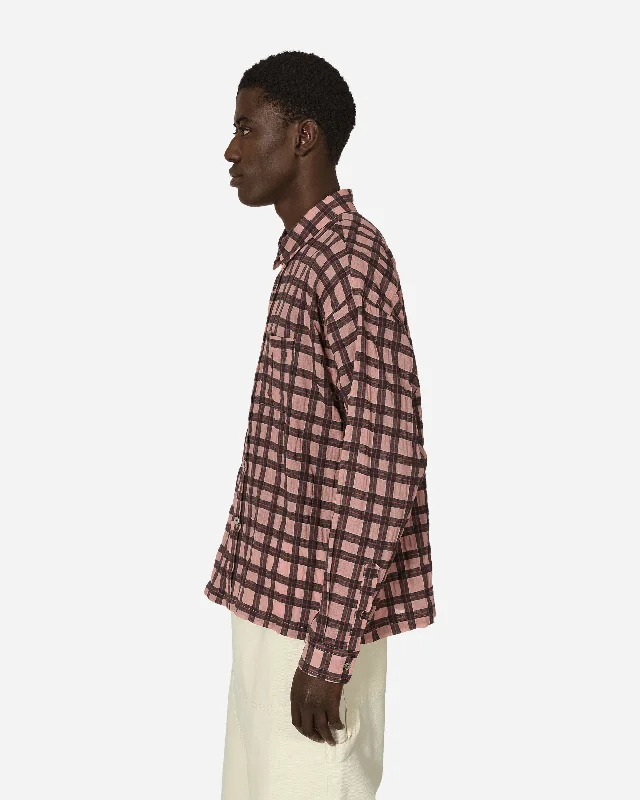 Sonoma Plaid Longsleeve Shirt Pink