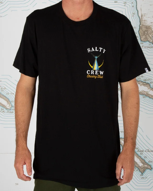 Tailed Standard SS Tee - Black