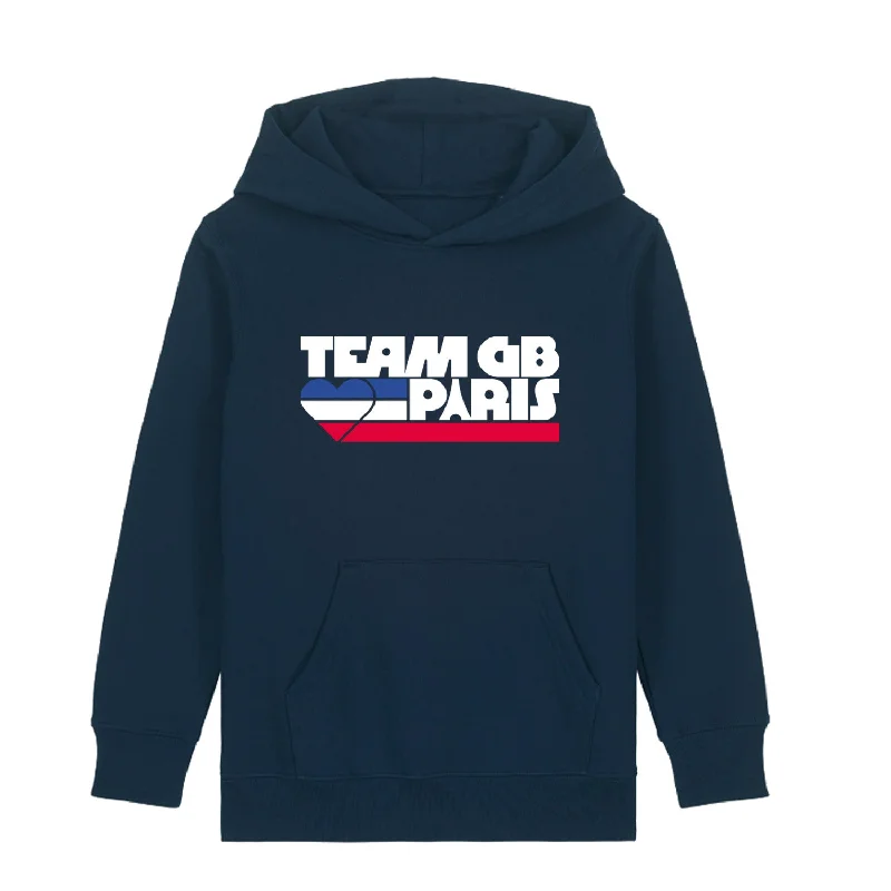 Team GB Kids Elancourt Hoodie Navy