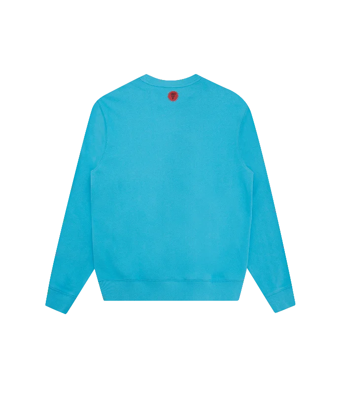 TEAM EU SKATE CONE CREWNECK - BLUE