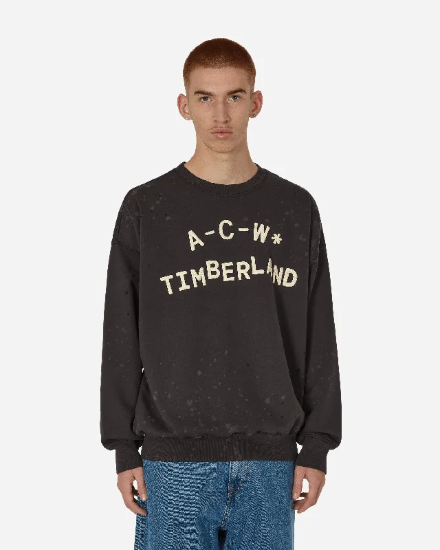 A-COLD-WALL* Back Tree Print Crewneck Sweatshirt Dark Grey