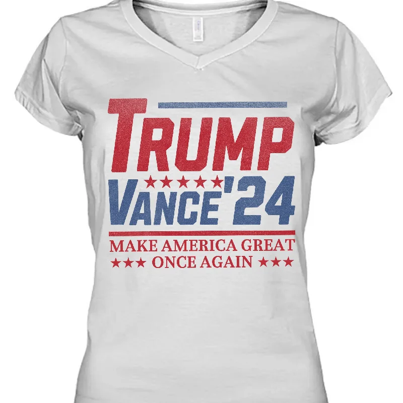 Women V-neck / V White / S