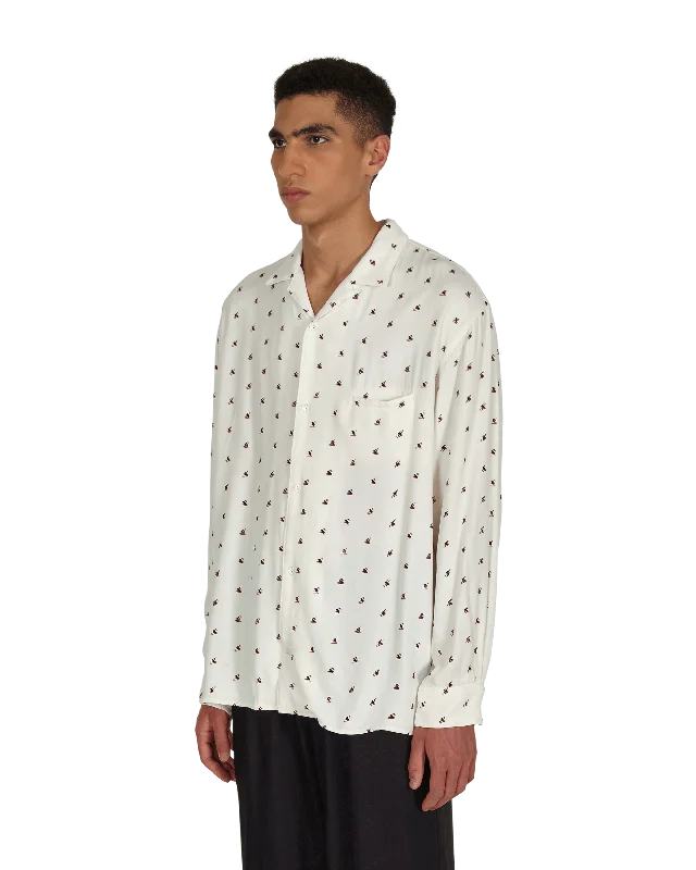 All Over Logo Shirt White