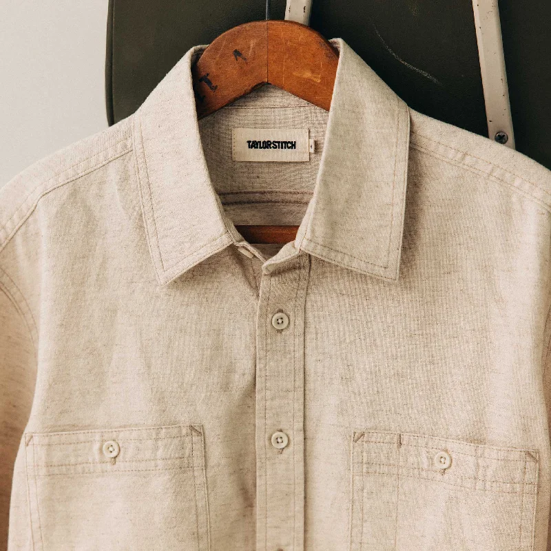 The Utility Shirt in Natural Nep