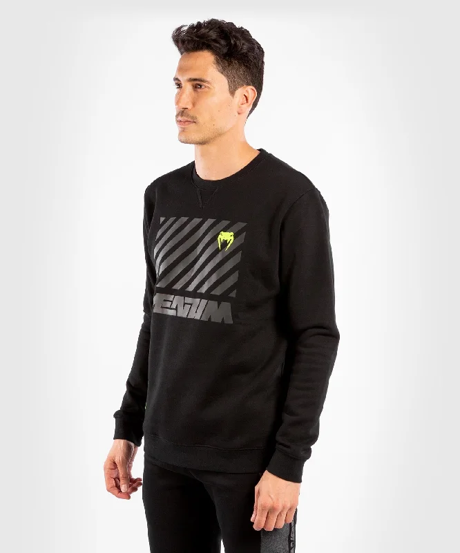 Venum Stripes Crewneck Sweatshirt - Black