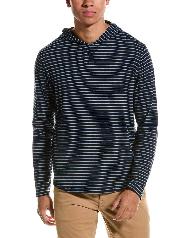 Vince Stripe Hoodie