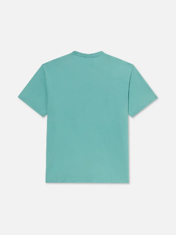 Vintage Tee -- Aqua Blue