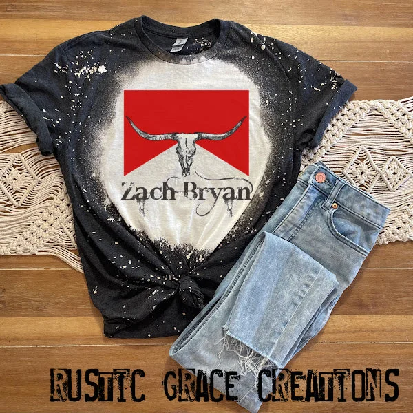 Zach Bryan | Marlboro |Distressed Tee | Bella Canvas |Unisex Tee